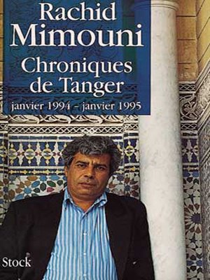 cover image of Chroniques de Tanger